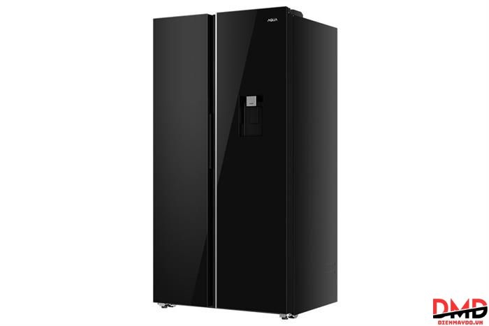 Tủ lạnh Aqua Inverter Side By Side 646 lít AQR-S682XA(WGB)