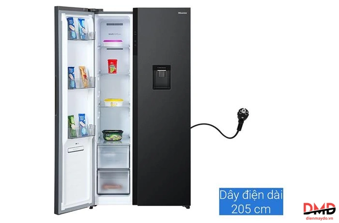 Tủ lạnh Hisense Inverter 550 lít RS708N4EBND