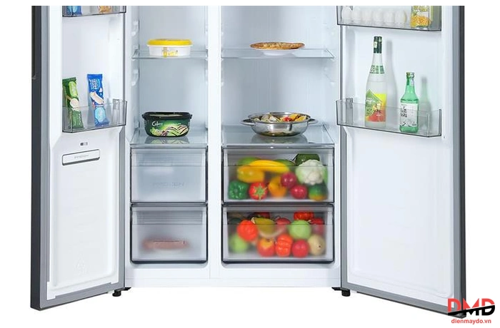 Tủ lạnh Hisense Inverter 550 lít RS708N4EBND