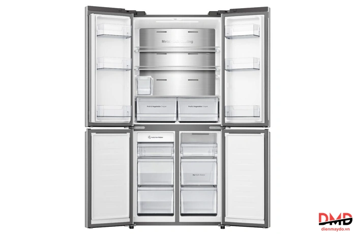 Tủ lạnh Hisense Inverter Multi Door 488 lít RQ470P5GW