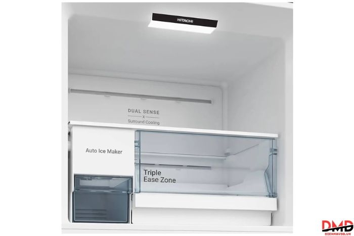 Tủ lạnh Hitachi Inverter 407 lít HRTN6443SAMGWVN