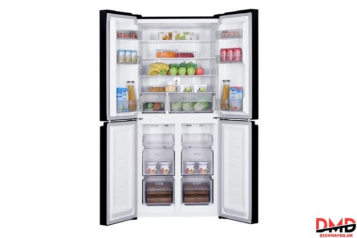 Tủ lạnh Sharp Inverter Multi Door 421 lít SJ-FXP510VG-BK