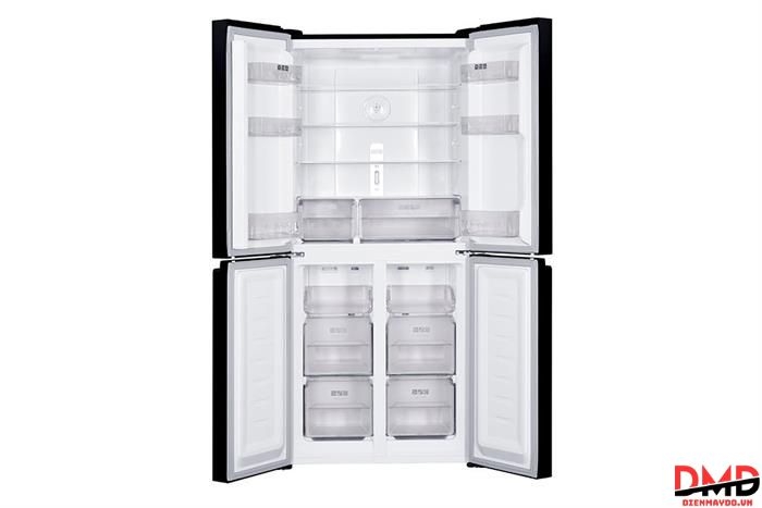 Tủ lạnh Sharp Inverter Multi Door 421 lít SJ-FXP510VG-BK