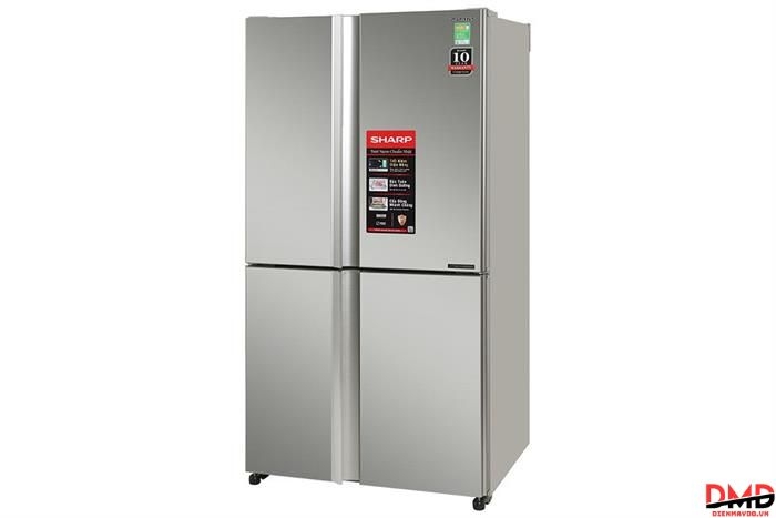 Tủ lạnh Sharp Inverter Multi Door 525 lít SJ-FX610V-SL