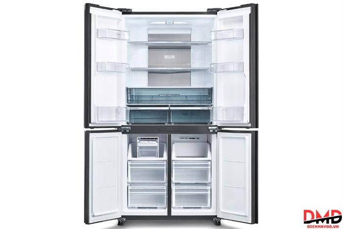 Tủ lạnh Sharp Inverter Multi Door 572 lít SJ-FX650V-MK