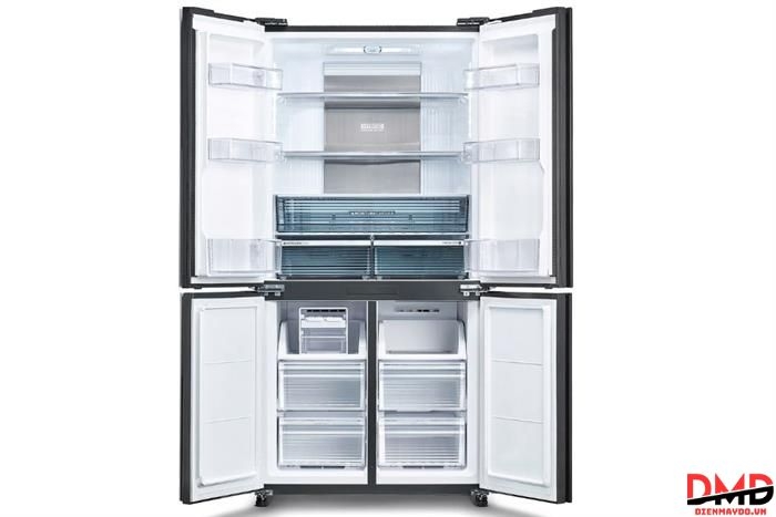 Tủ lạnh Sharp Inverter Multi Door 572 lít SJ-FX650V-SL
