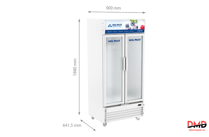 Tủ mát Hòa Phát Inverter 526 lít HSR-D8526