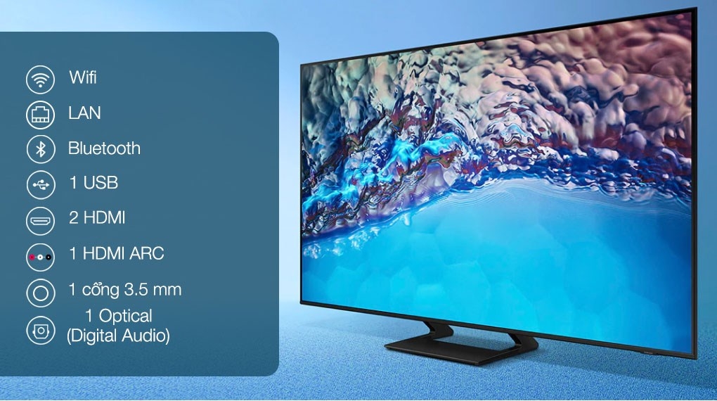 Smart Tivi Samsung 4K Crystal UHD 65 inch 65BU8500