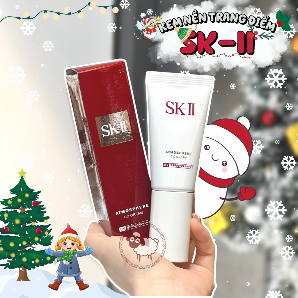 Kem Trang Điểm Chống Nắng SK-II Atmosphere CC Cream SPF 50 PA++++ - 30g NĐ