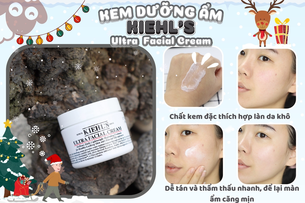 Kem Cấp Ẩm Kiehl's Ultra Facial Cream 1.7 oz/ 50 mL