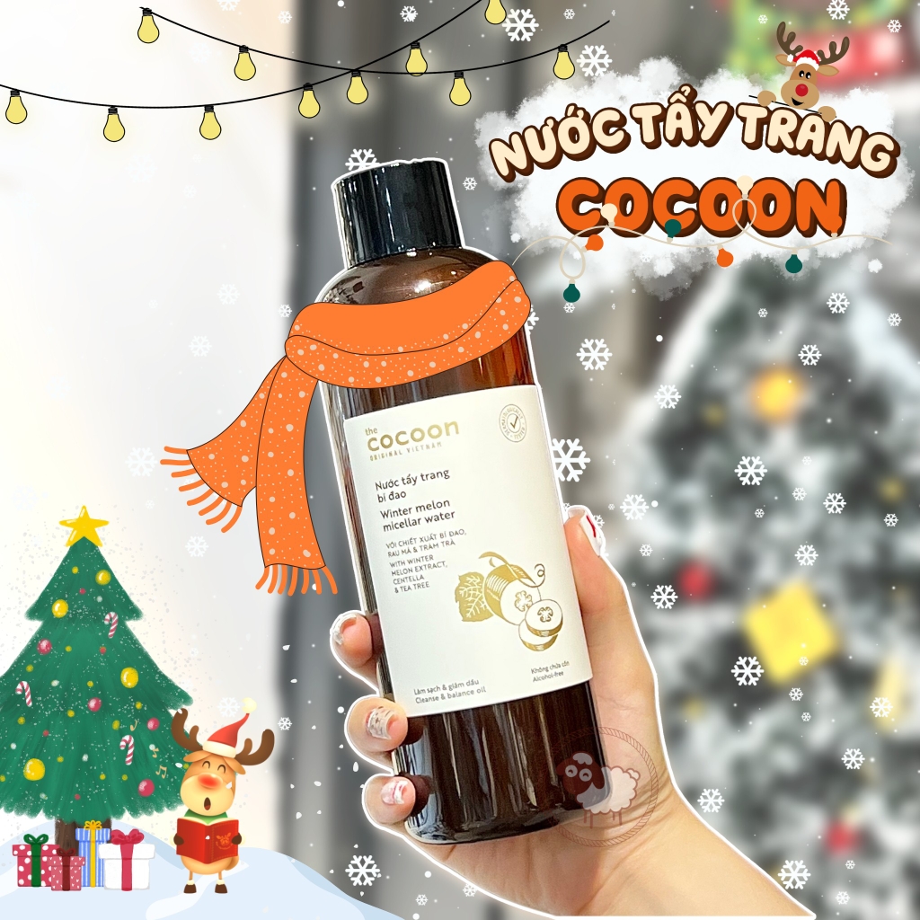 Nước Tẩy Trang Cocoon Chiết Xuất Bí Đao Làm Sạch Da Winter Melon Micellar Water - 500ml