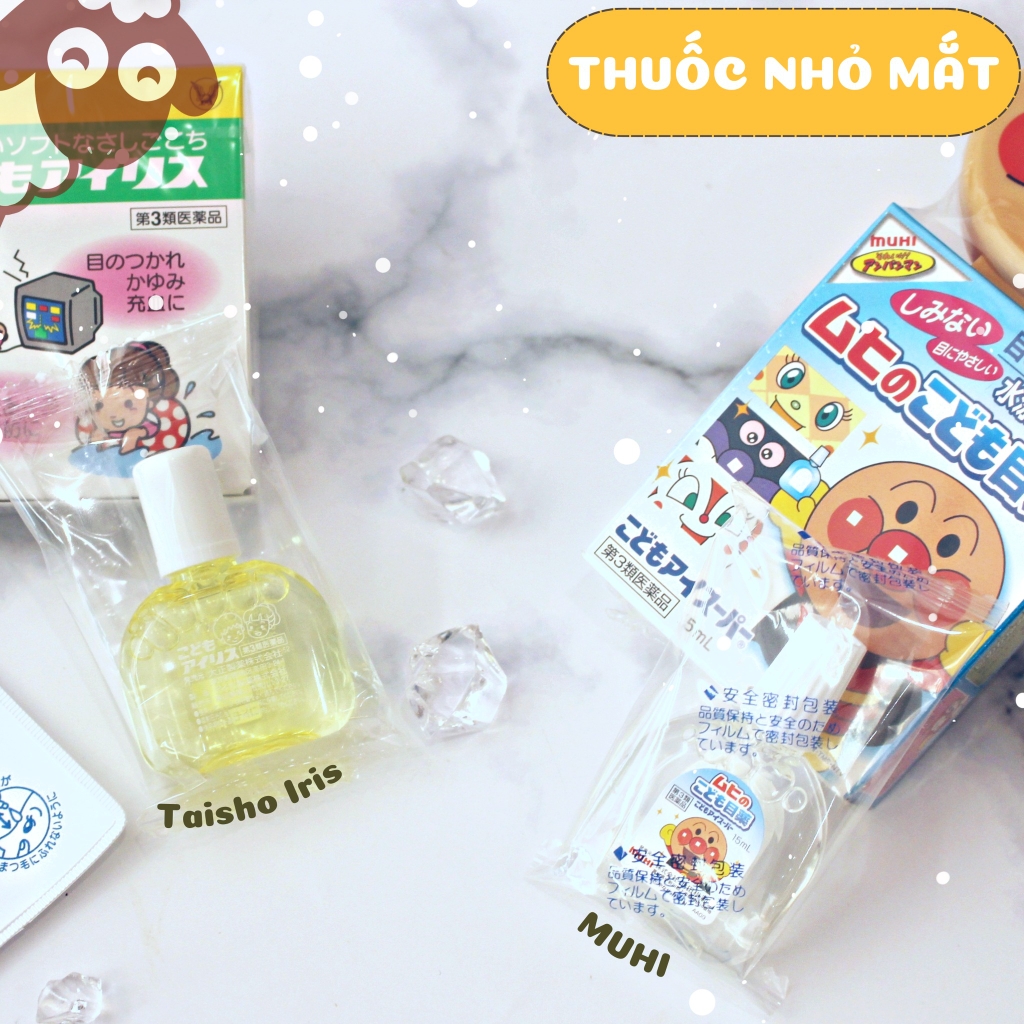 Nước Nhỏ Mắt Muhi Nhật Bản cho bé từ 3 tháng - 15ml