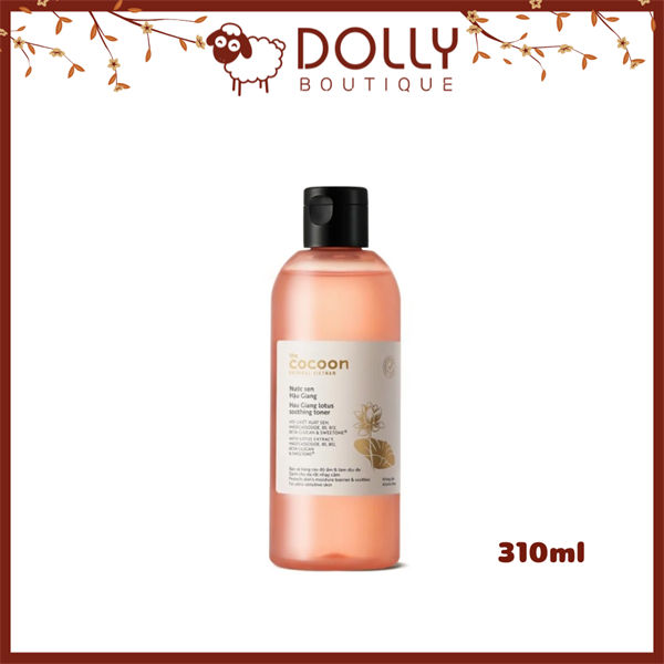 Nước Cân Bằng Sen Hậu Giang Cocoon Lotus Soothing Toner