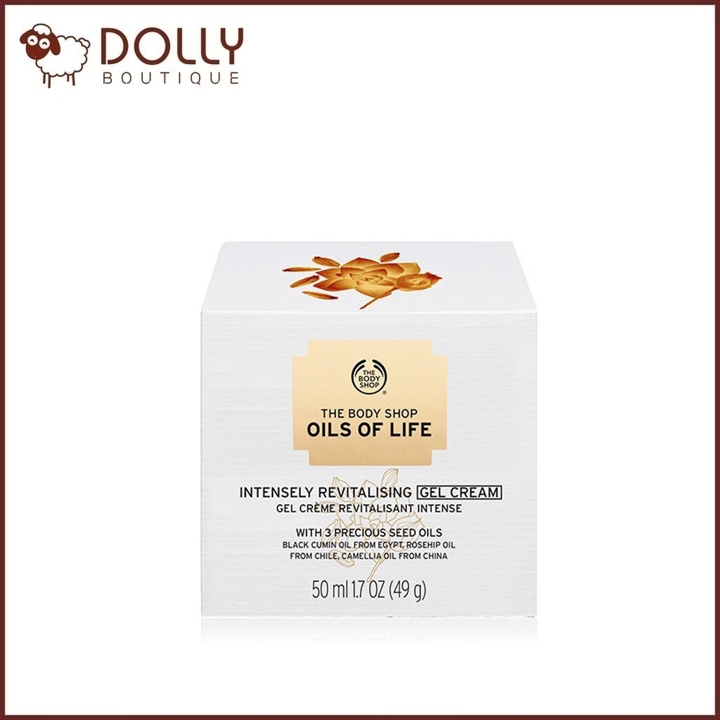 Kem dưỡng The Body Shop Oils of Life Intensely Revitalising Gel Cream 50ml