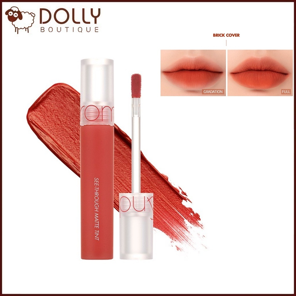 Son Kem Lì Romand See Through Matte Tint 06 Brun Wrap