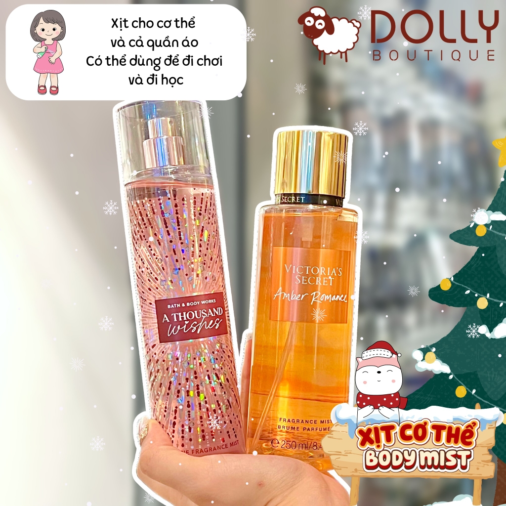 Xịt Cơ Thể Victoria's Secret #Amber Romance 250ml