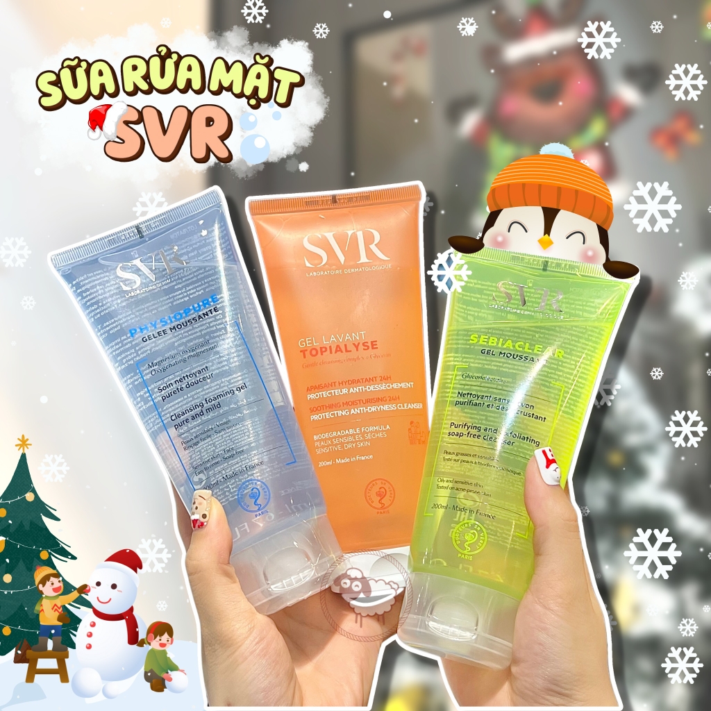 Gel Rửa Mặt SVR Sebiaclear Gel Moussant 200ml