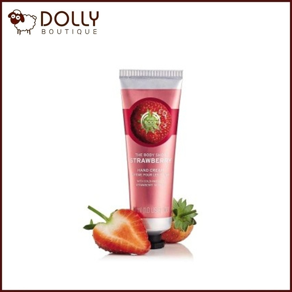 Kem Tay The Body Shop Hand Cream 30ml - Strawberry