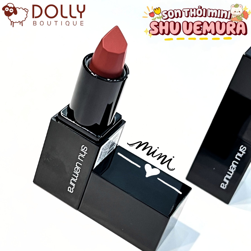 Son Thỏi Shu Uemura Mini KM BR 784 (Đỏ Cam Đất) - 1g