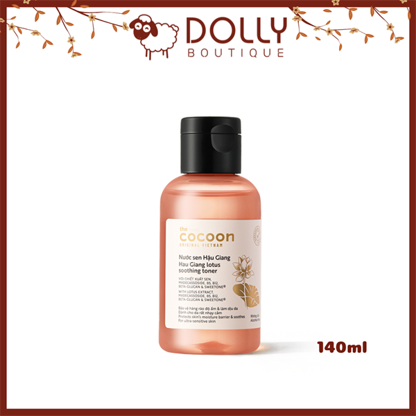 Nước Cân Bằng Sen Hậu Giang Cocoon Lotus Soothing Toner