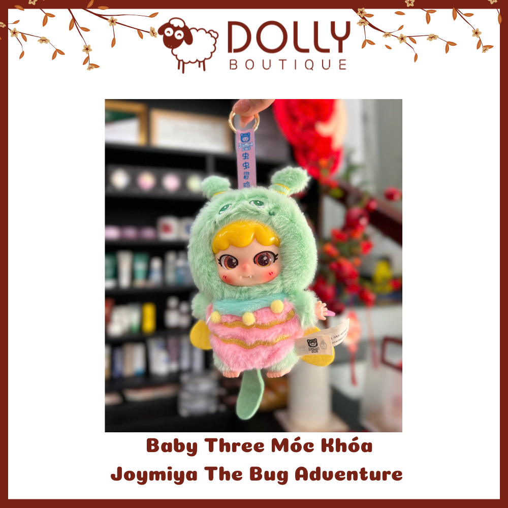 Gấu Bông Baby Three Joymiya The Bug Adventure Team Blind box [ Giao theo phân mục đã unbox]