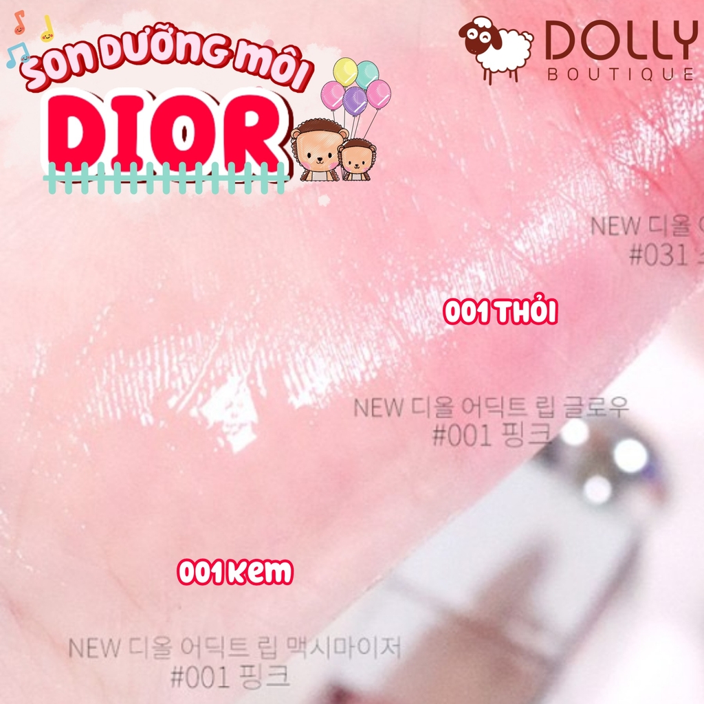 Son Dưỡng Môi Dior Addict Lip Maximizer 001 Pink Màu Hồng - 6ml