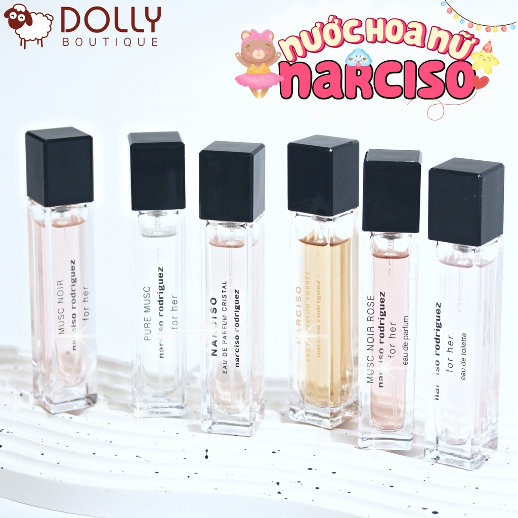 Nước Hoa Nữ Mini Narciso Rodriguez Ladies Musc Noir EDP Spray - 10ml
