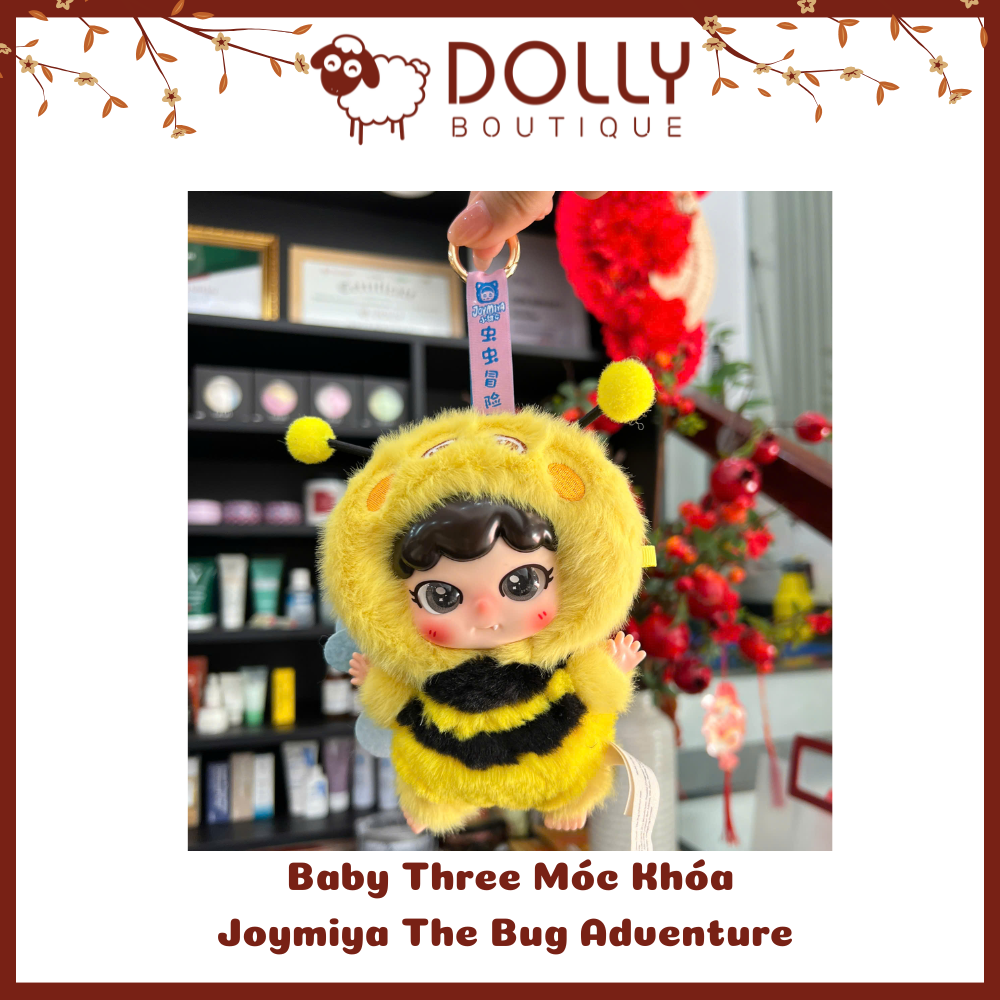 Gấu Bông Baby Three Joymiya The Bug Adventure Team Blind box [ Giao theo phân mục đã unbox]