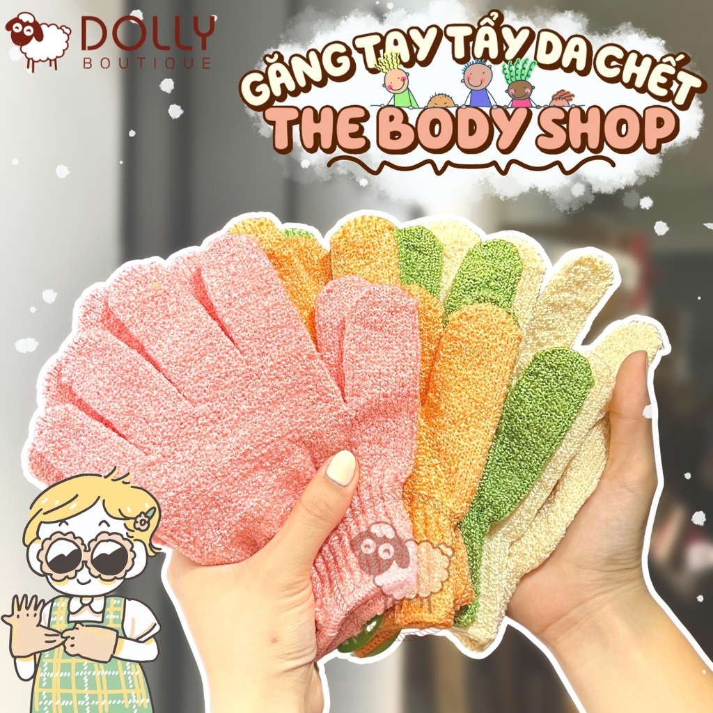 Găng Tay The Body Shop Bath Gloves - Cam