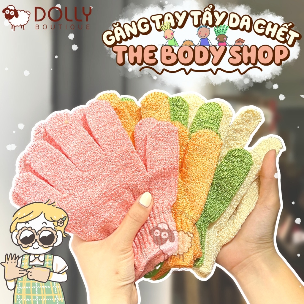 Găng Tay The Body Shop Bath Gloves - Xanh Lá