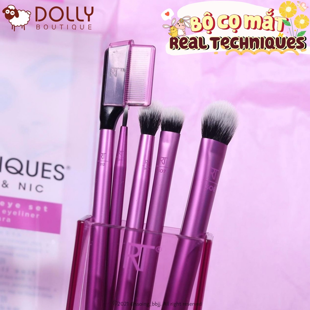 Bộ Cọ Real Techniques Enhanced Eye Makeup Brush Set