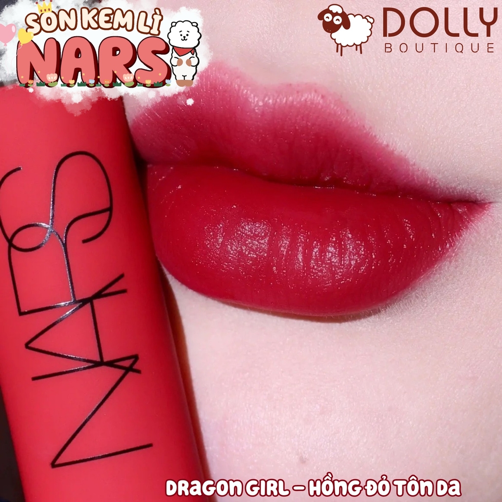 Son Kem Lì Nars Air Matte Lip #Dragon Girl 7.5ml (Màu Đỏ Hồng)