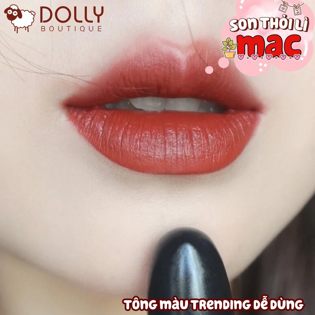 Son Thỏi MAC Matte Lipstick 646 Marrakesh (Đỏ Nâu Trầm) - 3g