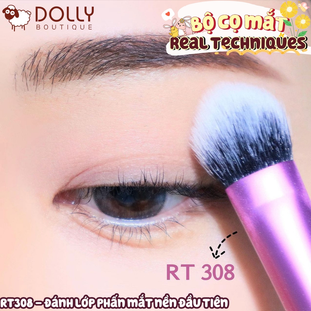 Bộ Cọ Real Techniques Enhanced Eye Makeup Brush Set