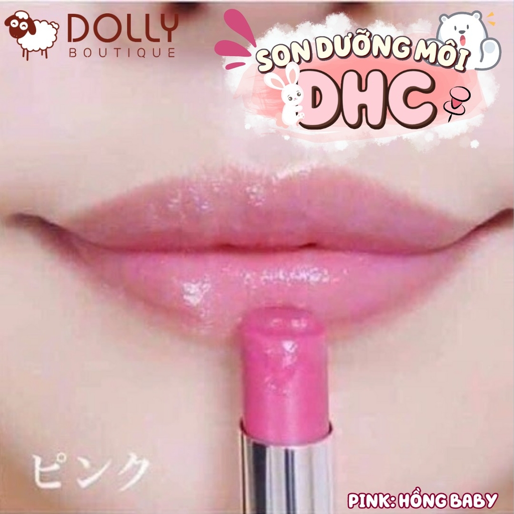 Son Dưỡng Có Màu DHC Color Lip Cream #Pink  ( Màu Hồng )