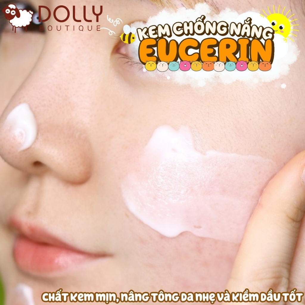 [Nội Địa] Gel Chống Nắng Cho Da Nhờn Mụn Eucerin Sun Dry Touch Acne Oil Control SPF50+ - 50ml