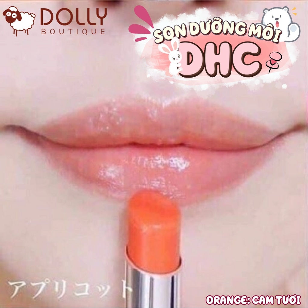 Son Dưỡng Có Màu DHC Color Lip Cream #Orange ( Màu Cam )