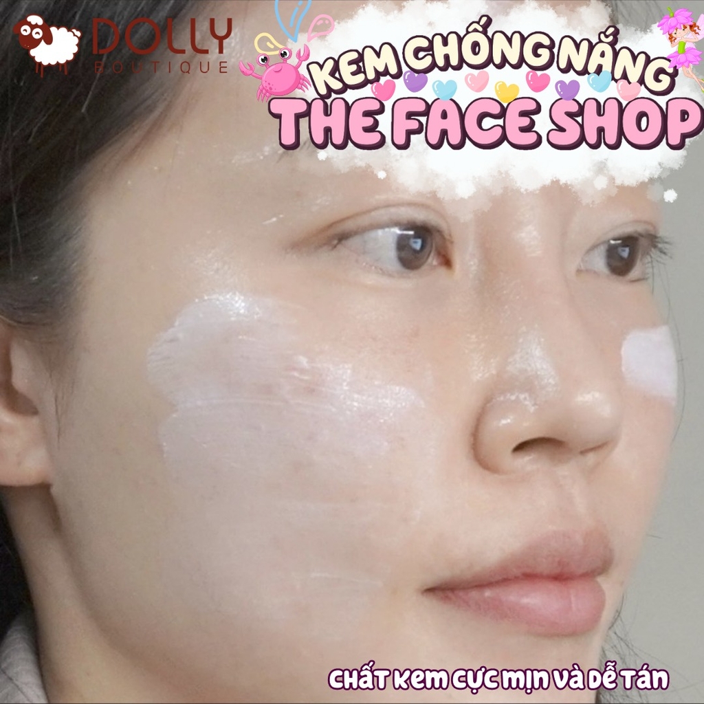 Kem Chống Nắng Chống Lão Hóa The Face Shop Yehwadam Hwansaenggo Serum Infused Sun Cream SPF50+ PA++++ (50ml)