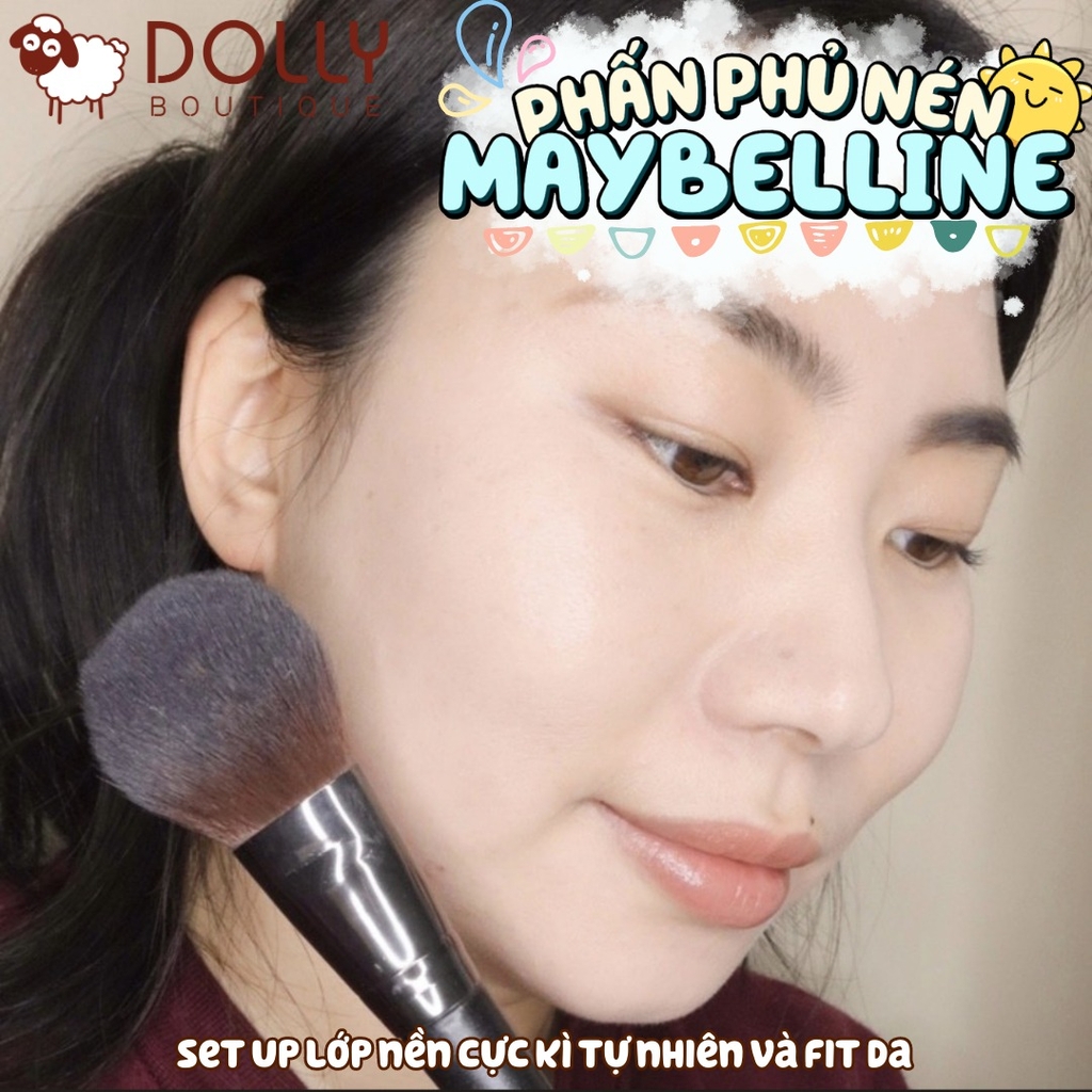 Phấn Phủ Dạng Nén Maybelline Fit Me Matte Poreless Compact Powder #112 Natural Ivory - 6g