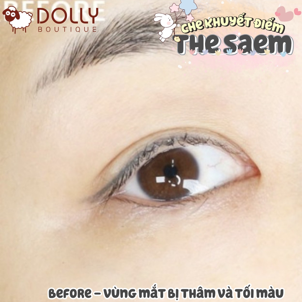 Kem che khuyết điểm The Saem Cover Perfection Tip Concealer #1.5 Natural Beige - 6.5g