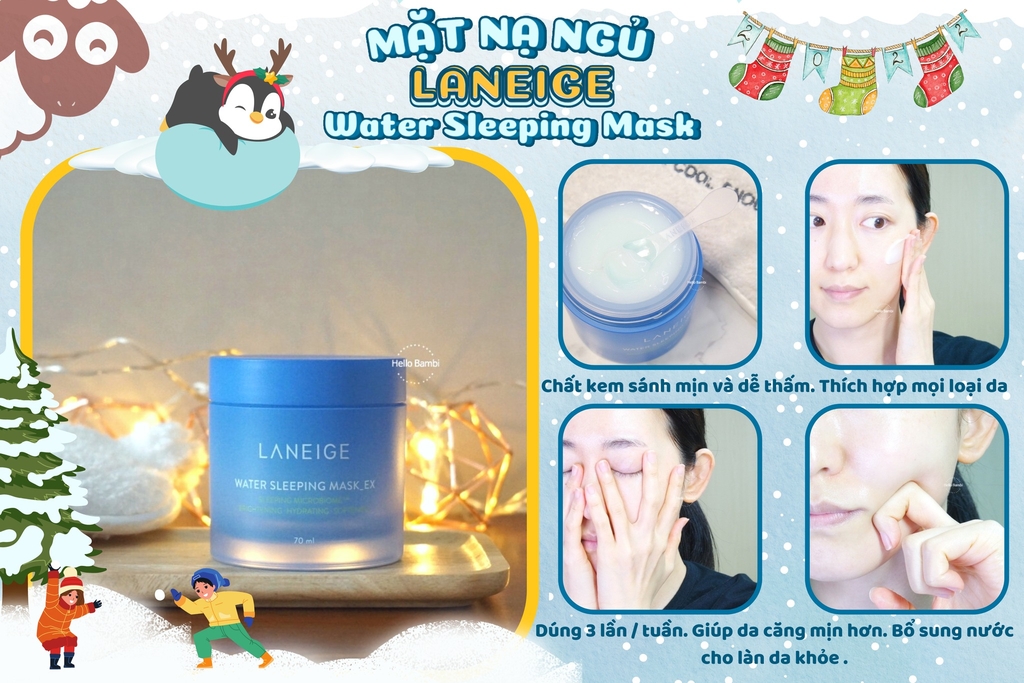 Mặt Nạ Ngủ Laneige Water Sleeping Mask EX 70ml