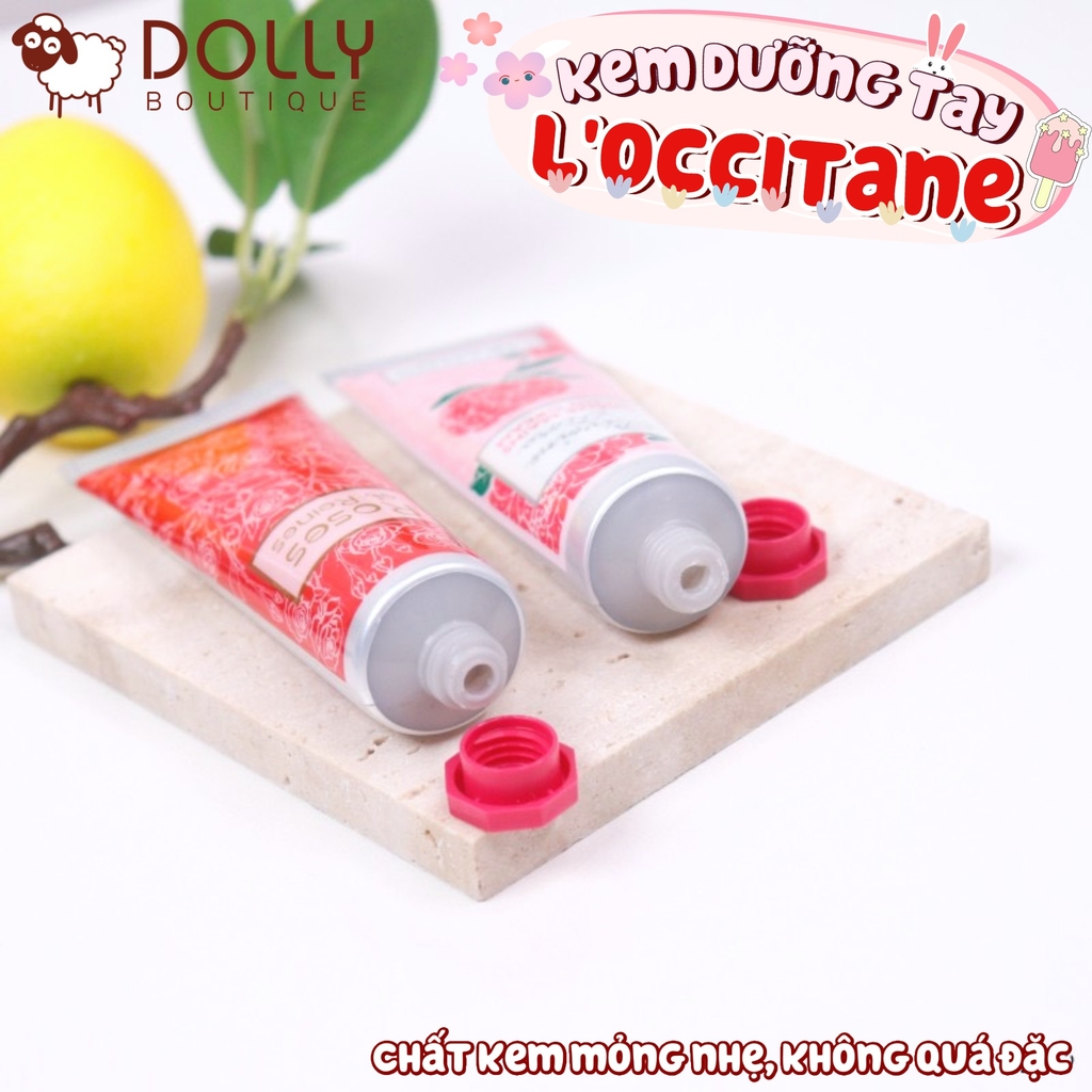 Kem Dưỡng Da Tay Hoa Mẫu Đơn L'occitane  Pivoine Flora Hand Cream - 30ml