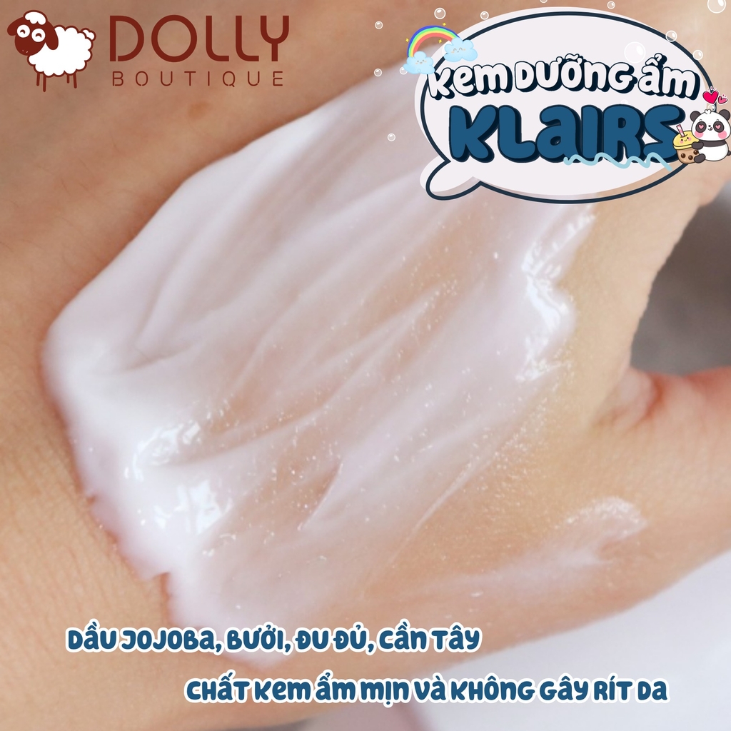 Kem Dưỡng Ẩm Dành Cho Da Khô, Mất Nước Klairs Rich Moist Soothing Cream - 80ml NK