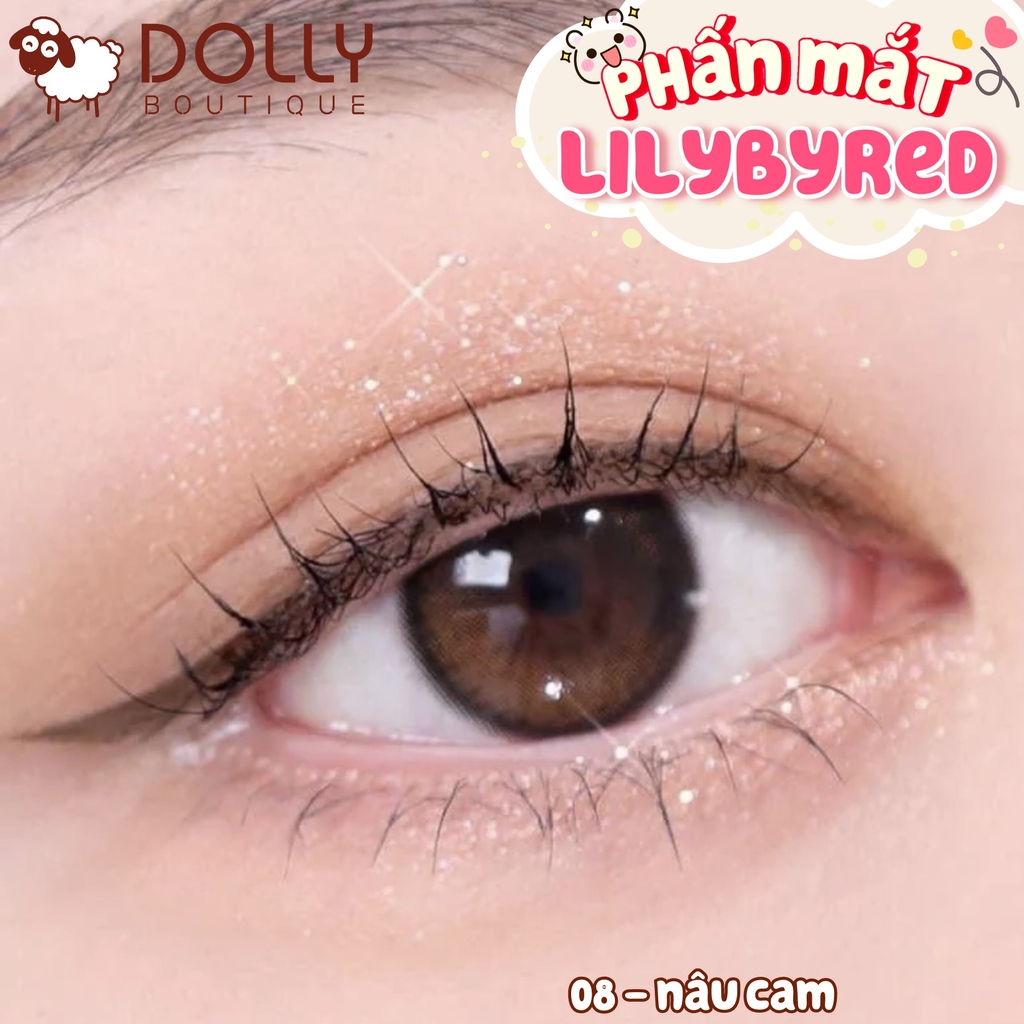 Bảng Phấn Mắt 2 Ô Siêu Xinh, Bền Màu Lilybyred Little Bitty Moment Shadow #08 Loving Moment - 1.6g