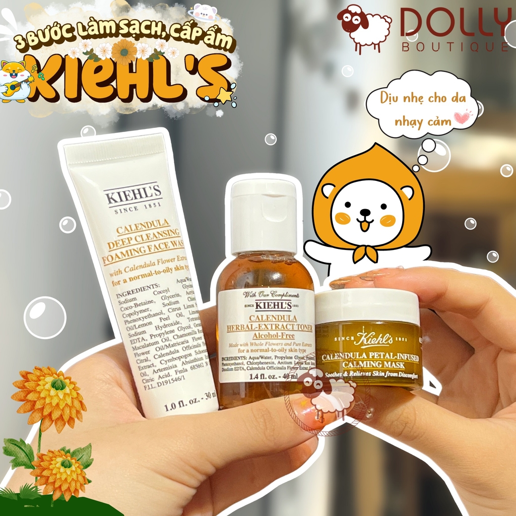 Nước Hoa Hồng Kiehl’s Calendula Herbal Extract Toner 40ml