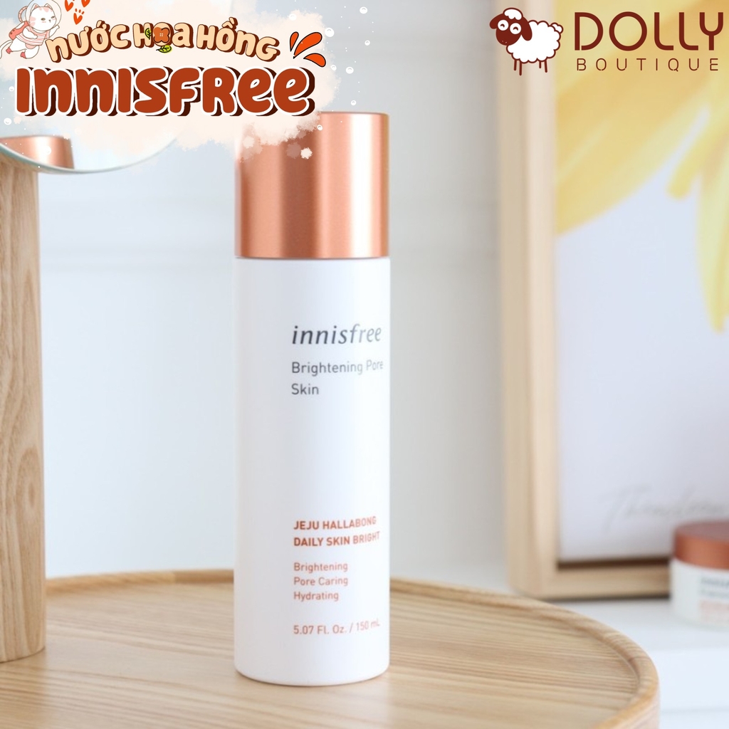 Nước Hoa Hồng Innisfree Brightening Pore Skin - 150ml