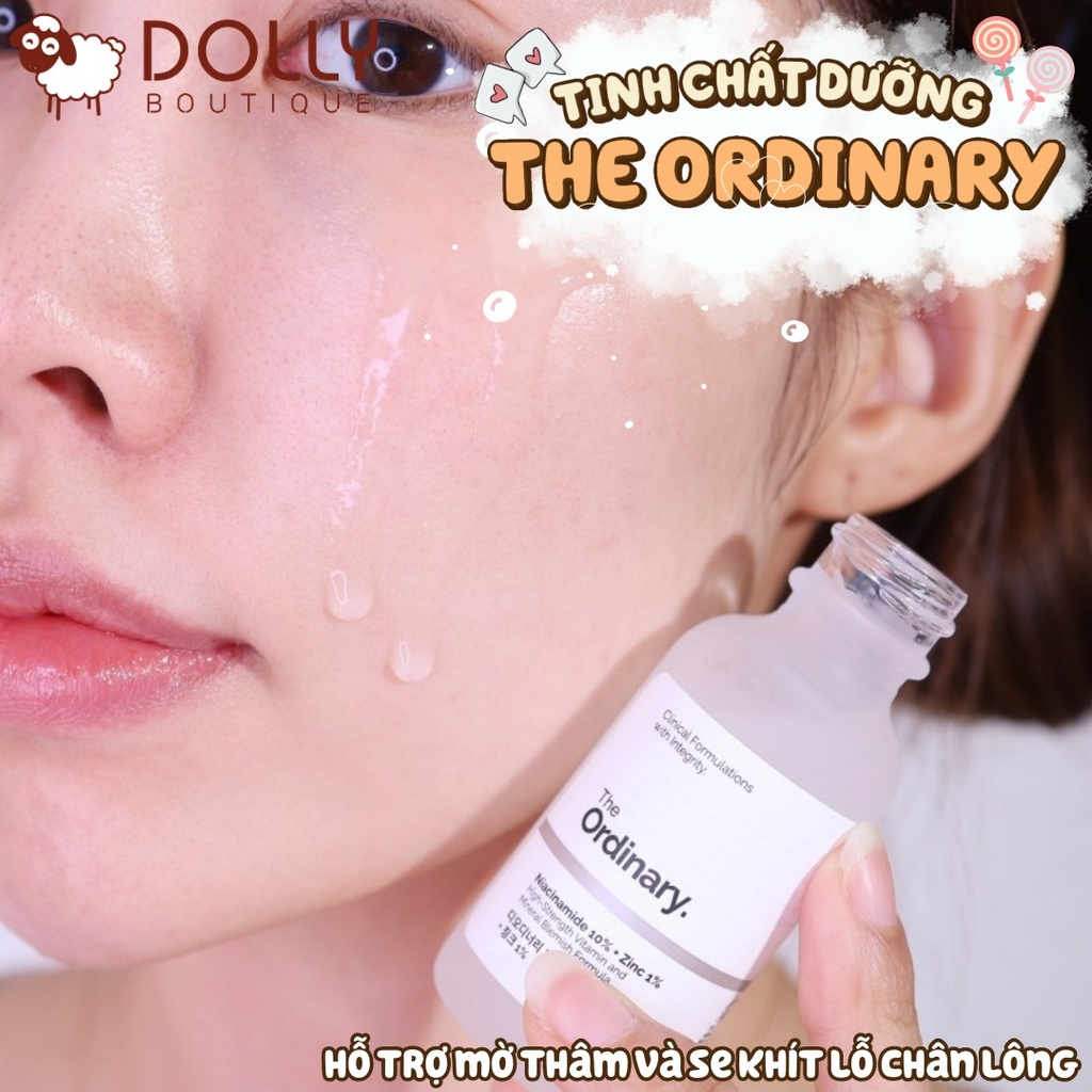 Tinh Chất Dưỡng The Ordinary Niacinamide 10% + Zinc 1% 30ml NĐ