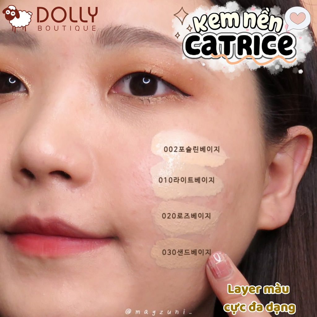 Kem nền Catrice HD Liquid Coverage Foundation 24h 030 - 30 ml