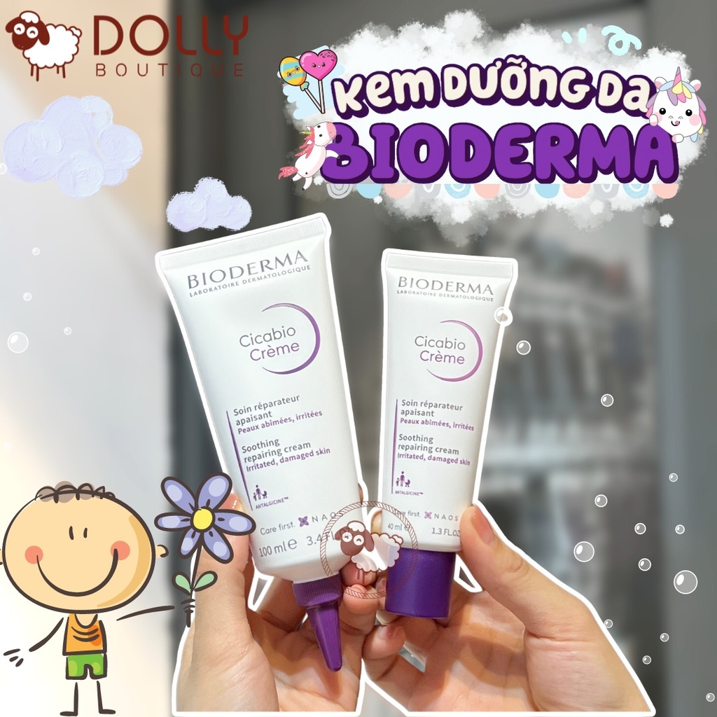 Kem Dưỡng Ẩm Bioderma Cicabio Cream 100ml