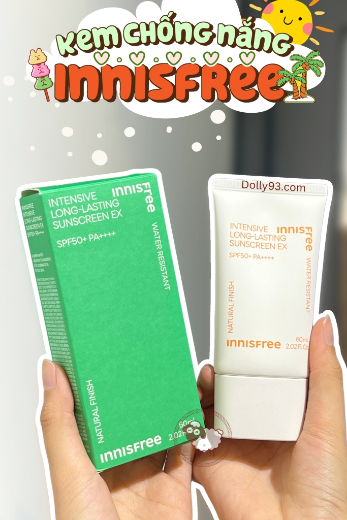 Kem Chống Nắng Innisfree Intensive Long Lasting Sunscreen SPF50+ PA++++ 60ml